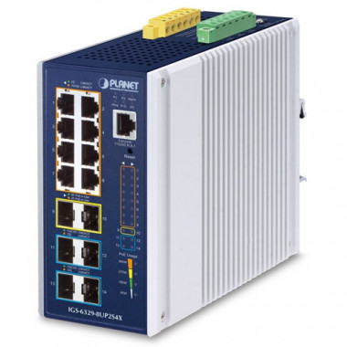 Switch 4-puertos PoE no administrable AW-FET-050A-065